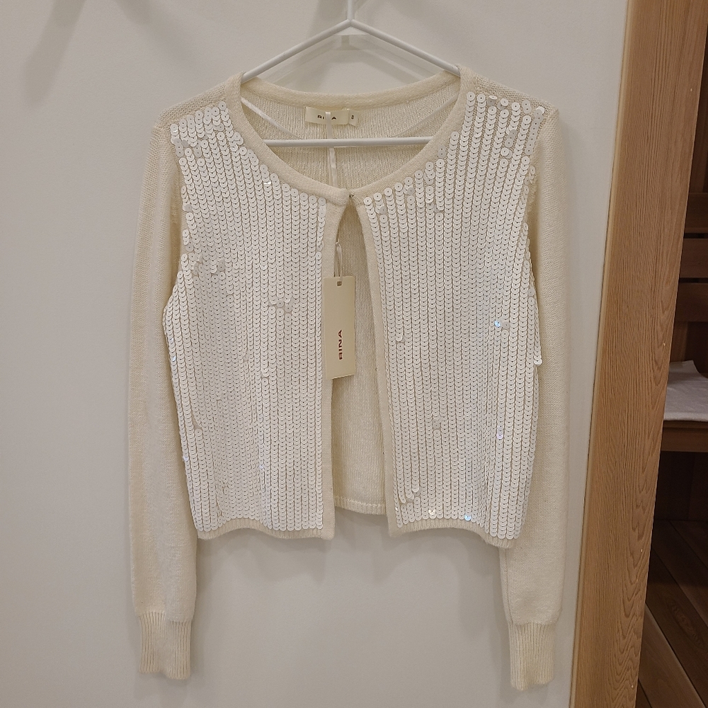 Rina beaded Cardigan/ Small
